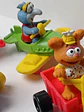 Set 4x Muppets 1990 Mcd Piggy Rene Gonzo Fozzie - Miniatura 4