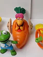 Set 4x Muppets 80s-90s Mcd Rene Gonzo Fozzie Gobo - Miniatura 1