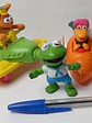 Set 4x Muppets 80s-90s Mcd Rene Gonzo Fozzie Gobo - Miniatura 3