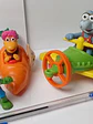 Set 4x Muppets 80s-90s Mcd Rene Gonzo Fozzie Gobo - Miniatura 4