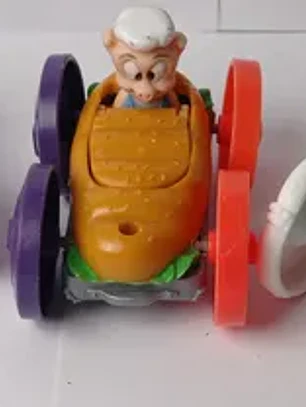 Set 3x Looney Tunes 1986 Mcd Porky Gogo Dodo Babsy Plucky