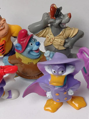 Set 11x Ducktales Goof Troop 1991 Kellog's Disney Afternoon