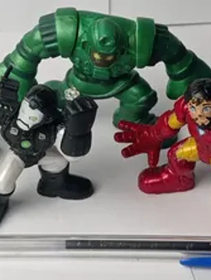 Set 5x Marvel Super Hero Squad Hasbro