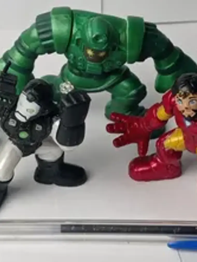 Set 5x Marvel Super Hero Squad Hasbro 2