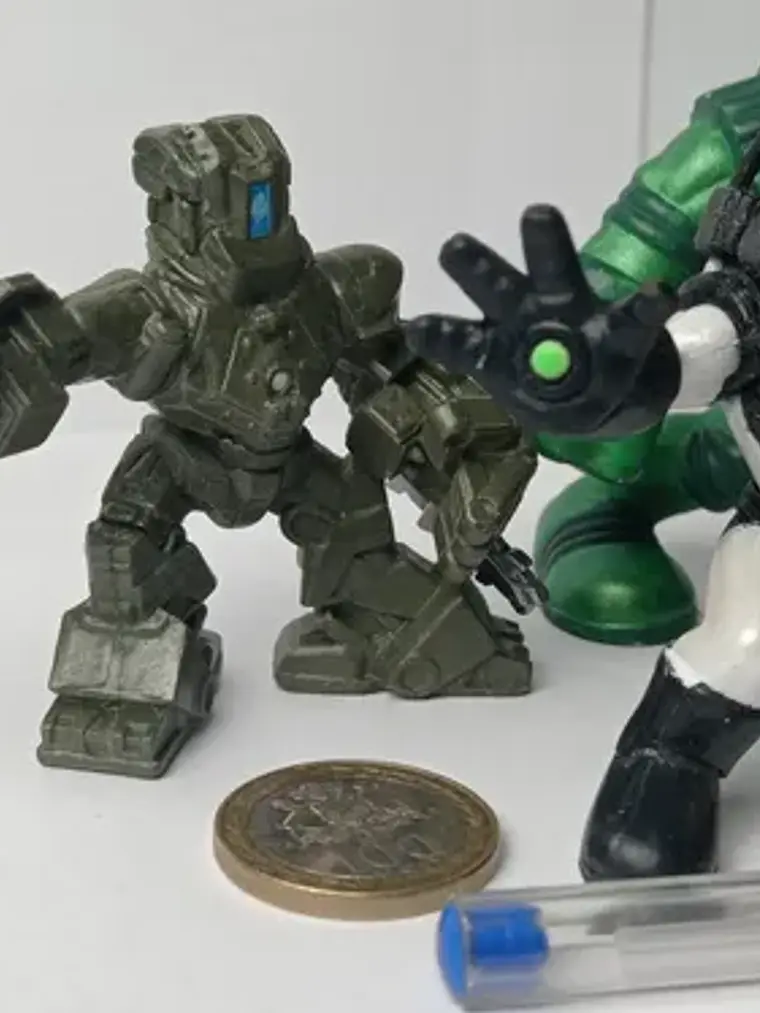 Set 5x Marvel Super Hero Squad Hasbro 3