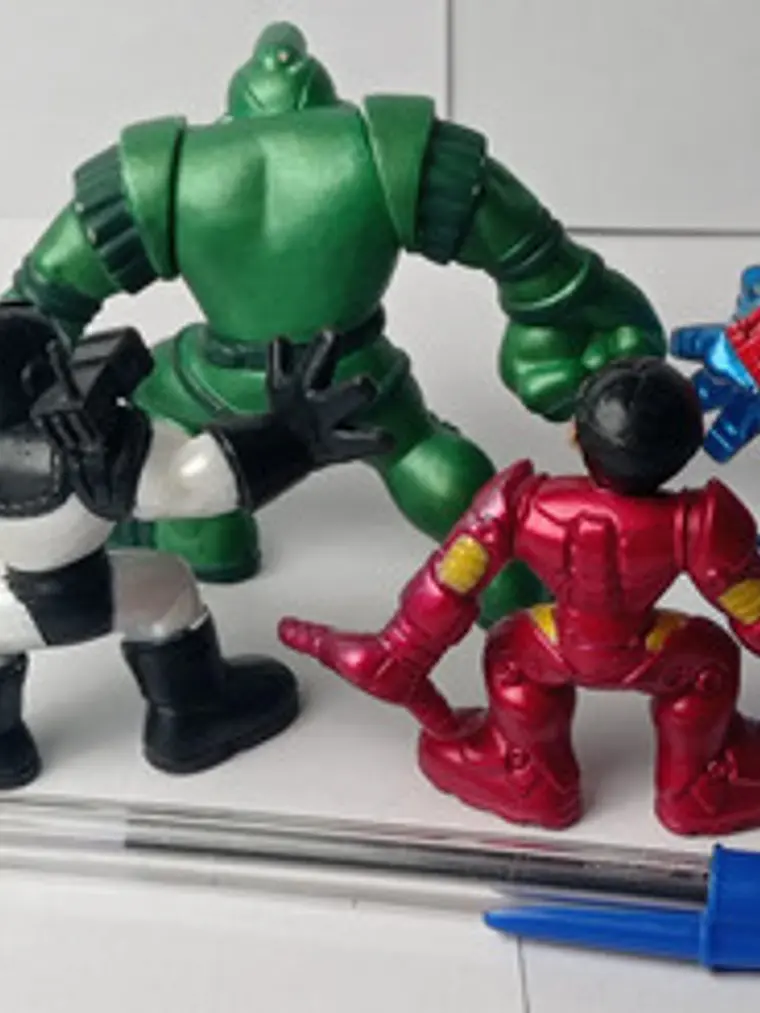 Set 5x Marvel Super Hero Squad Hasbro 6