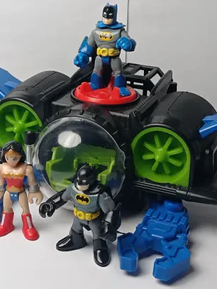 Set Batman Batsub Dc Fisher-price Imaginext Wonder Woman
