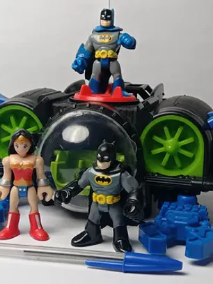 Set Batman Batsub Dc Fisher-price Imaginext Wonder Woman