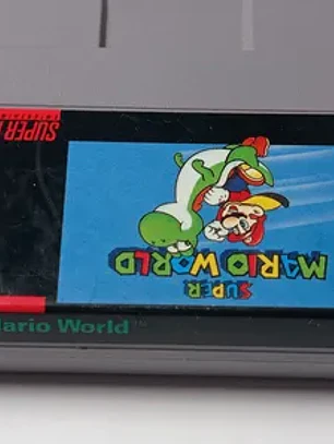 Super Mario World 1991 Snes Super Nintendo Bros