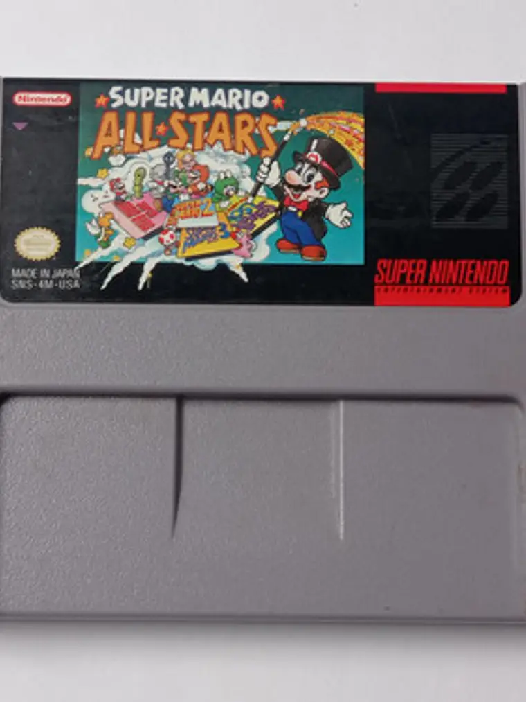 Super Mario All Stars 1992 Snes Super Nintendo Bros 1