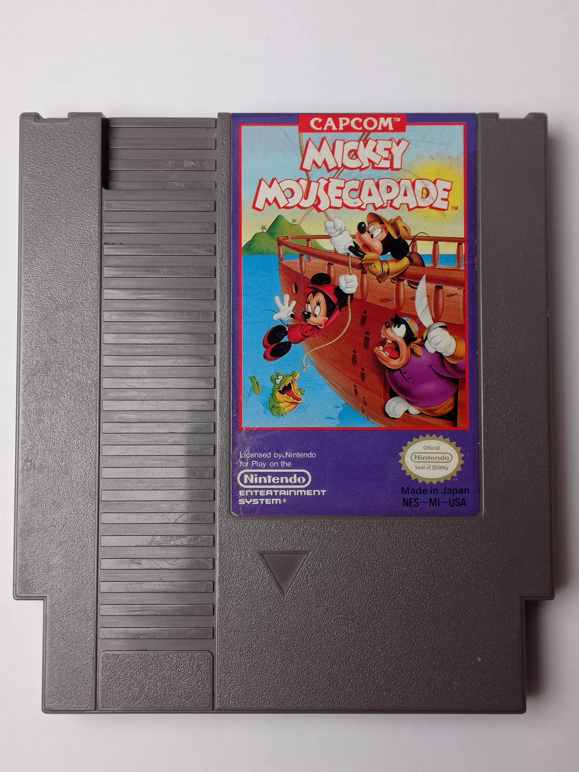 Mickey Mousecapade 1988 Nes Capcom Hudson Nintendo 1