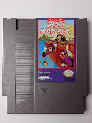Mickey Mousecapade 1988 Nes Capcom Hudson Nintendo