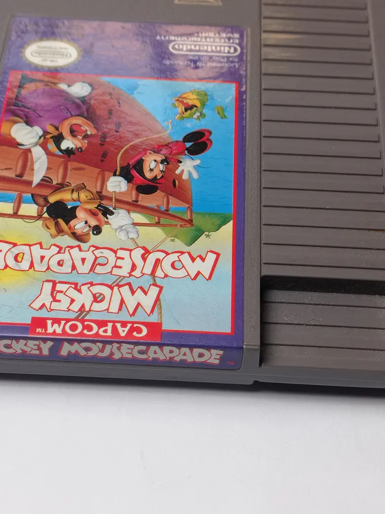 Mickey Mousecapade 1988 Nes Capcom Hudson Nintendo 2