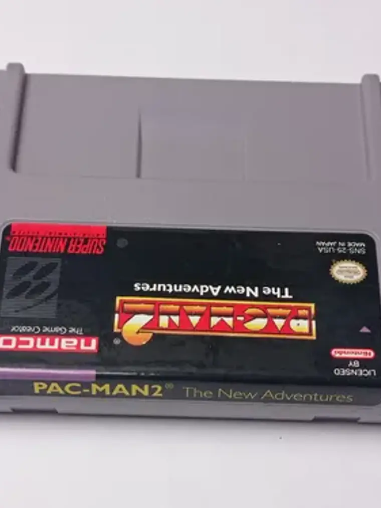 Pac-man 2 1994 Snes Super Nintendo Pacman 2