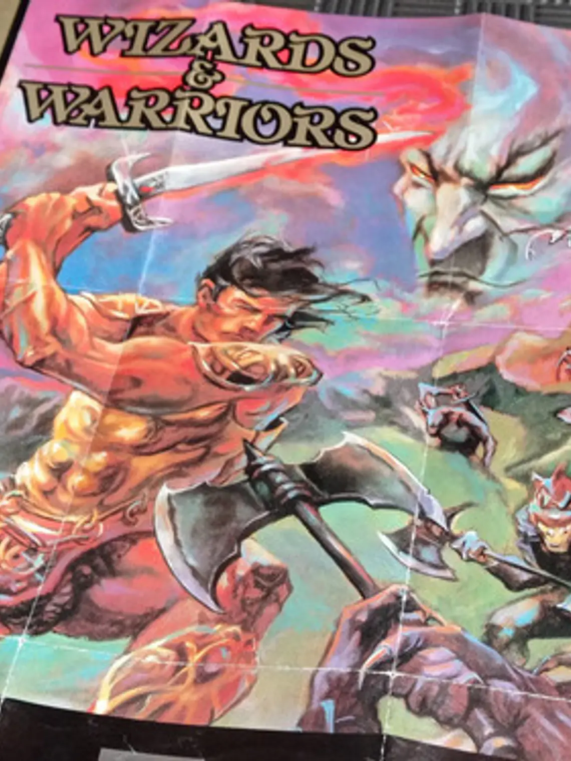 Póster Nintendo Wizards And Warriors 1987 Nes Rare Acclaim 2