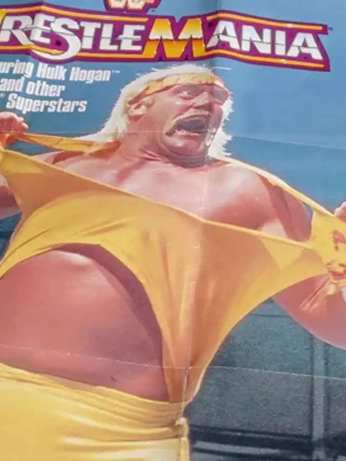 Póster Nintendo WWF Wrestlemania 1988 Nes Rare Acclaim 2