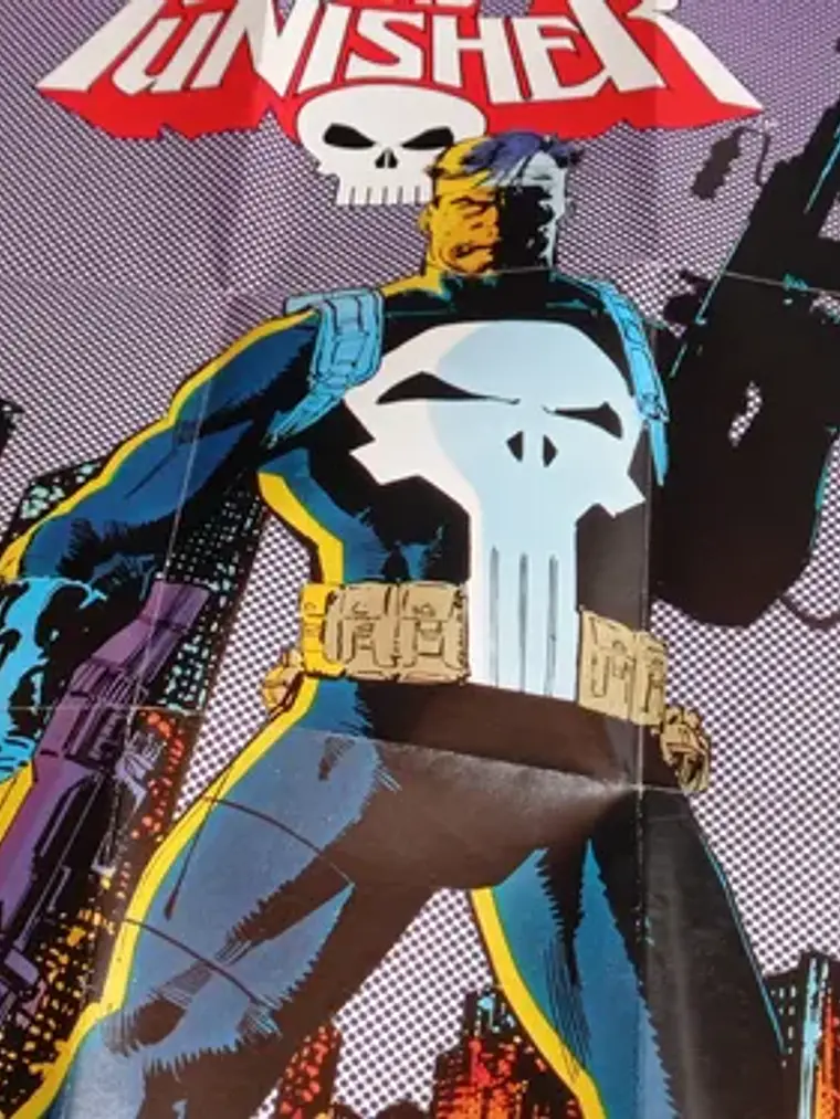 Póster Nintendo The Punisher 1991 Nes LJN 2