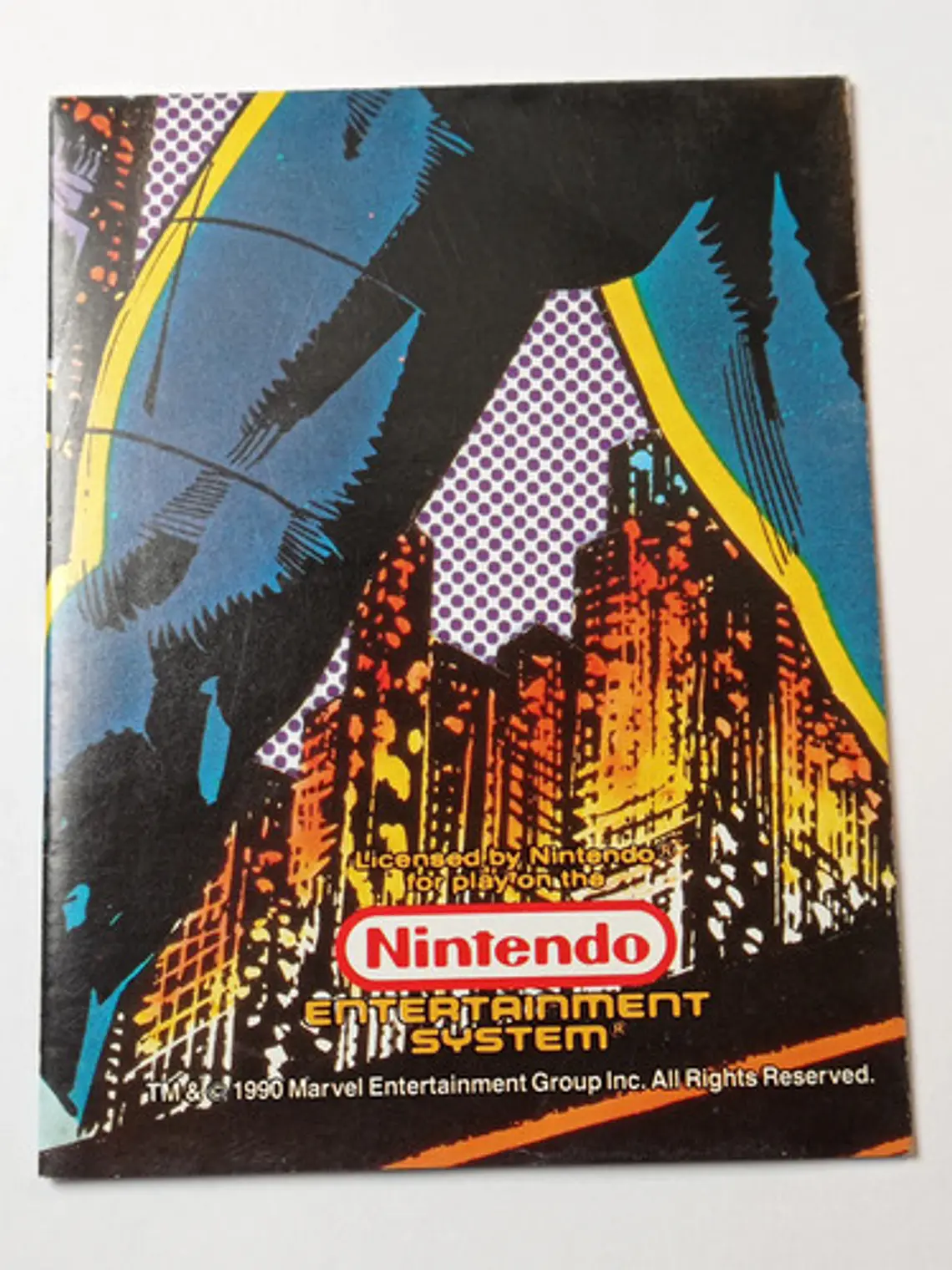 Póster Nintendo The Punisher 1991 Nes LJN 4