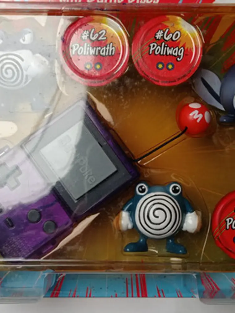 Poliwag + Poliwhirl + Poliwrath 1999 Hasbro Pokemon Nintendo 4