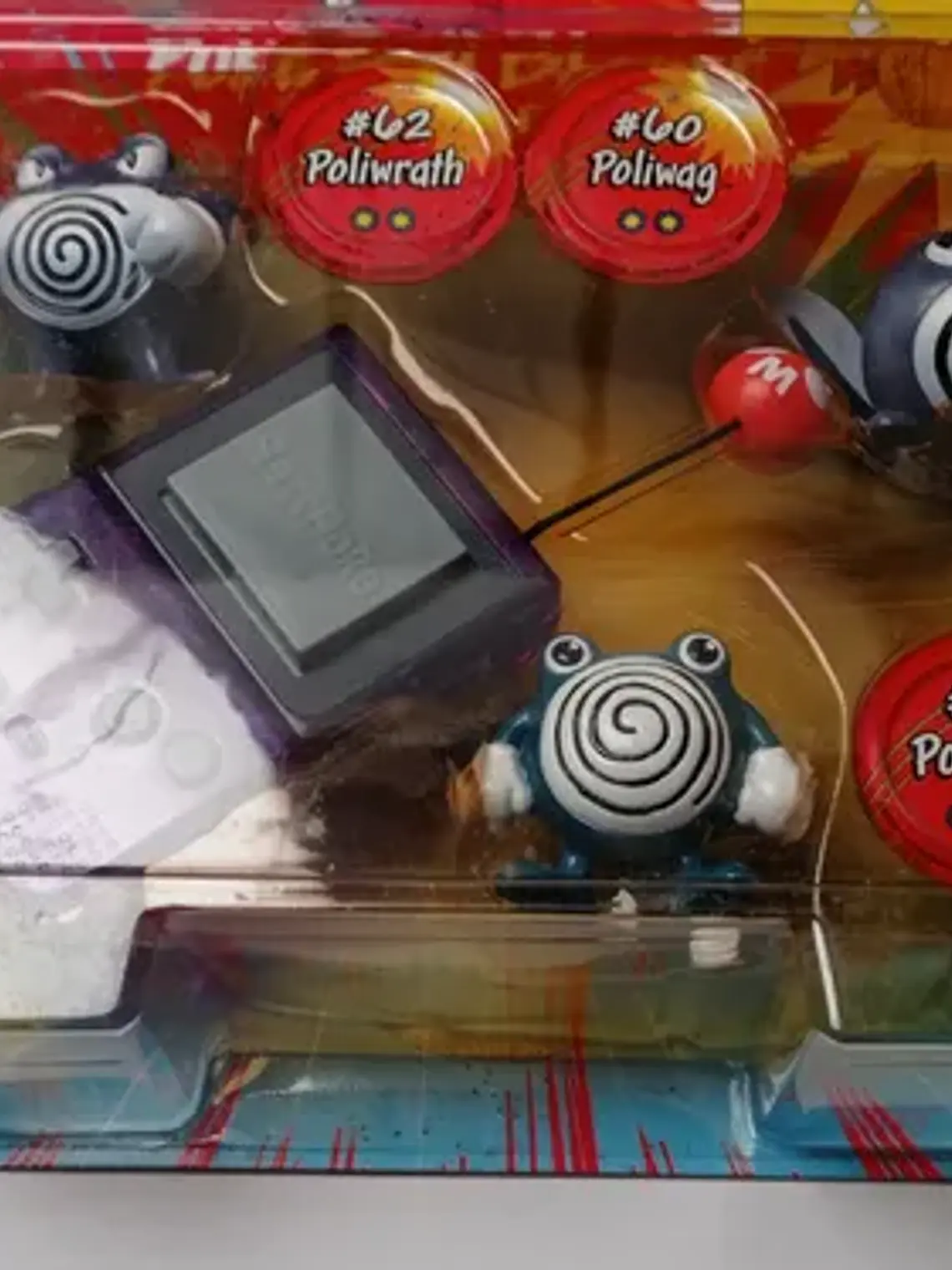 Poliwag + Poliwhirl + Poliwrath 1999 Hasbro Pokemon Nintendo 5