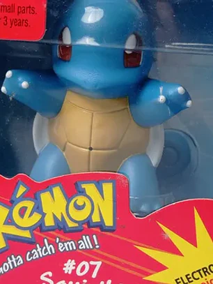 Squirtle 1999 Nintendo Hasbro Pokemon Electronic