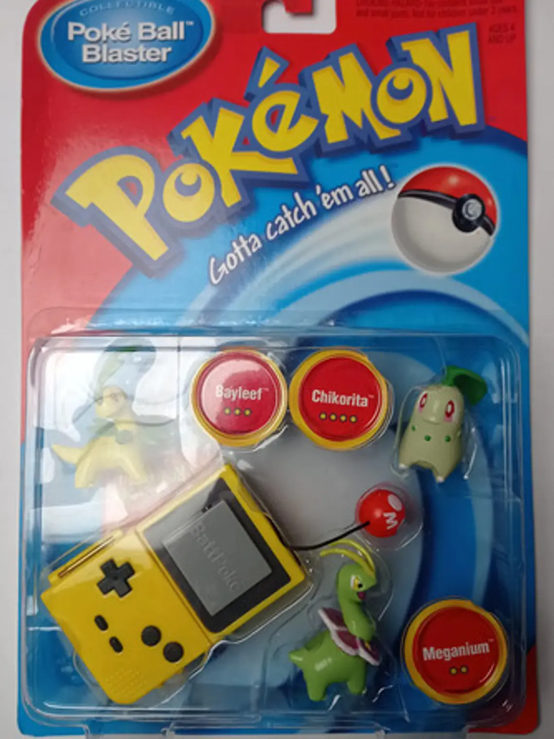 Chikorita + Bayleef + Meganium 2000 Hasbro Pokemon Nintendo 1