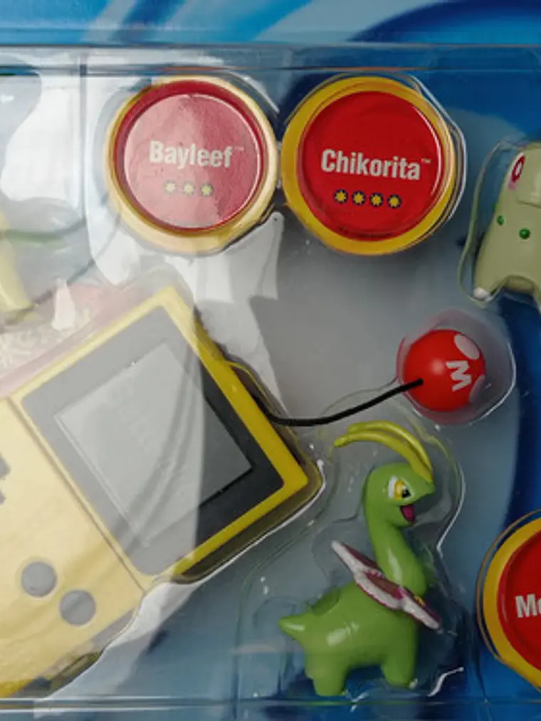 Chikorita + Bayleef + Meganium 2000 Hasbro Pokemon Nintendo 4