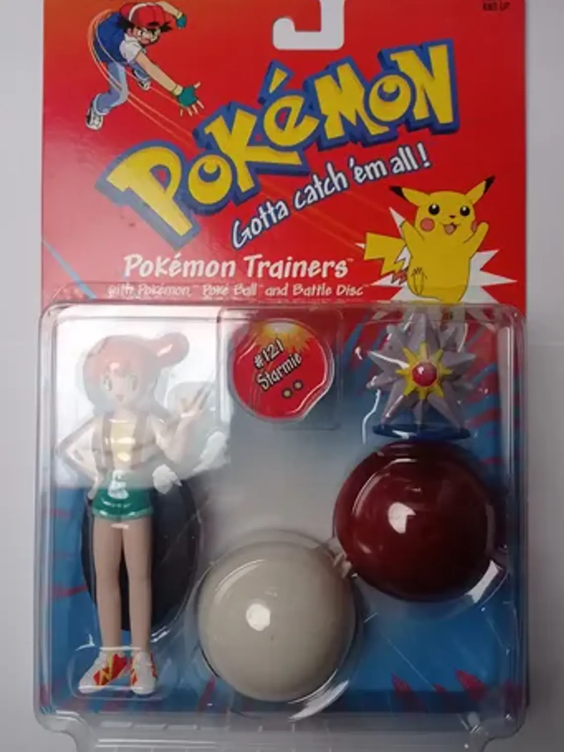 Misty Y Starmie 1999 Hasbro Pokemon Trainers Nintendo 1