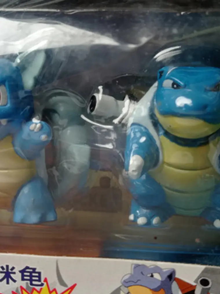 Squirtle Evolution 1998 Tomy Pokemon Wartortle Blastoise 5