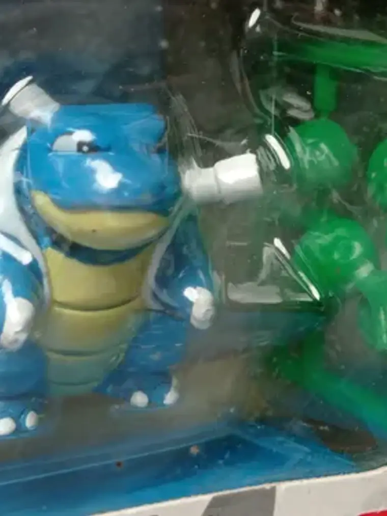 Squirtle Evolution 1998 Tomy Pokemon Wartortle Blastoise 6