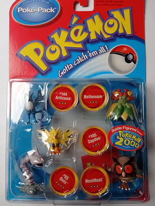 Onix + Bellossom + Hoothoot + 2000 Hasbro Pokemon Nintendo