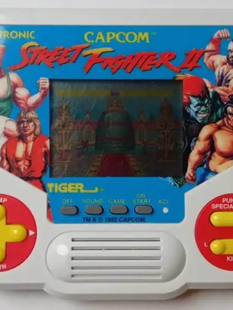 Videojuego Street Fighter Ii 1992 Capcom Tiger Electronics 1