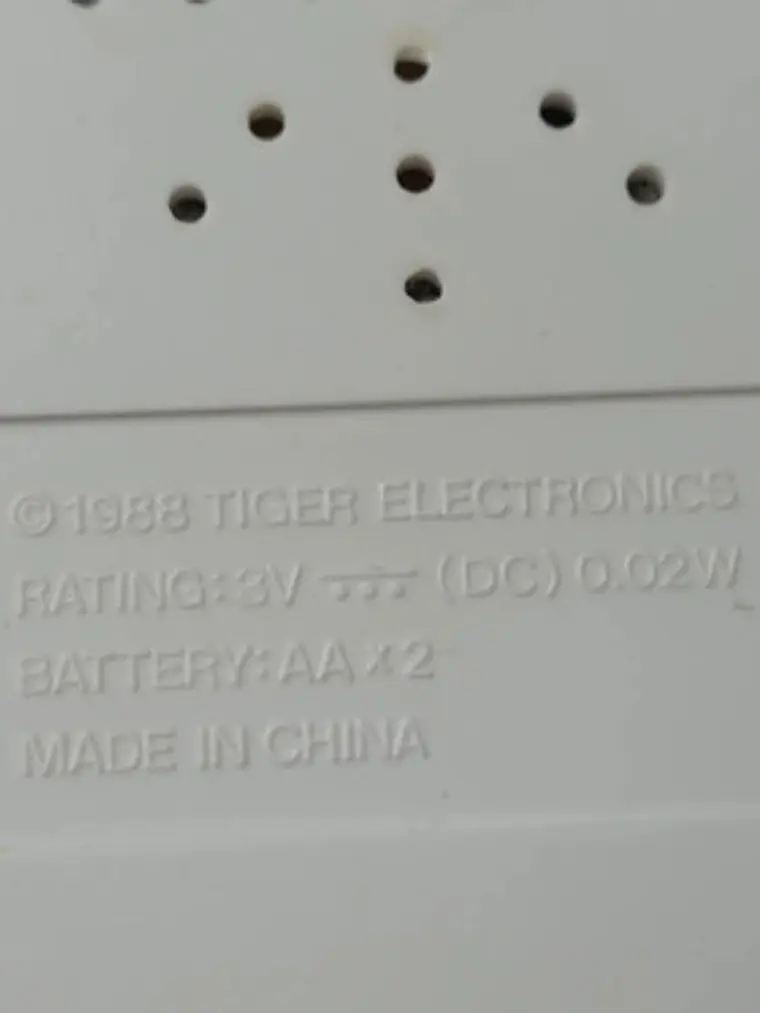 Videojuego Street Fighter Ii 1992 Capcom Tiger Electronics 4