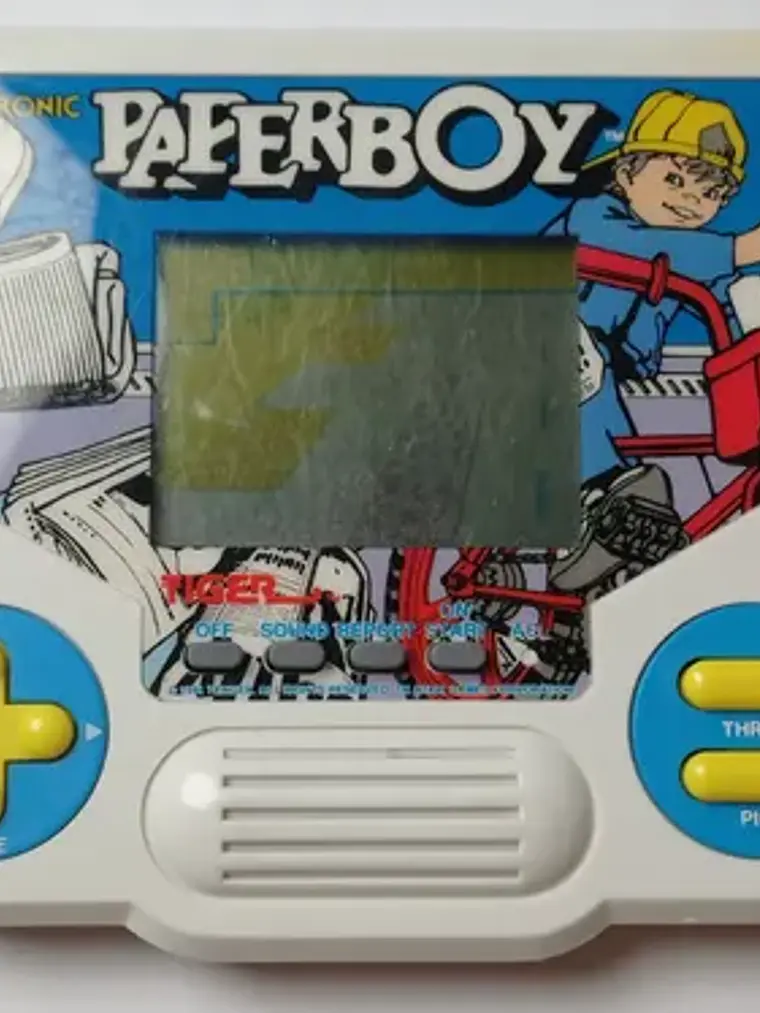 Videojuego Paperboy 1988 Tiger Electronics 1