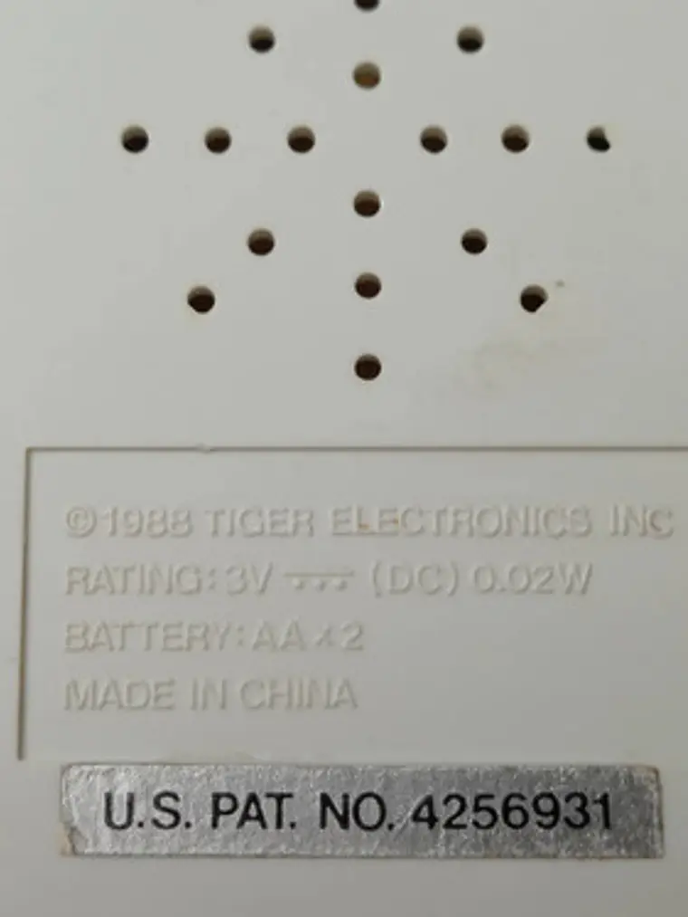 Videojuego Heavy Barrel (detalle) 1988 Tiger Electronics 3