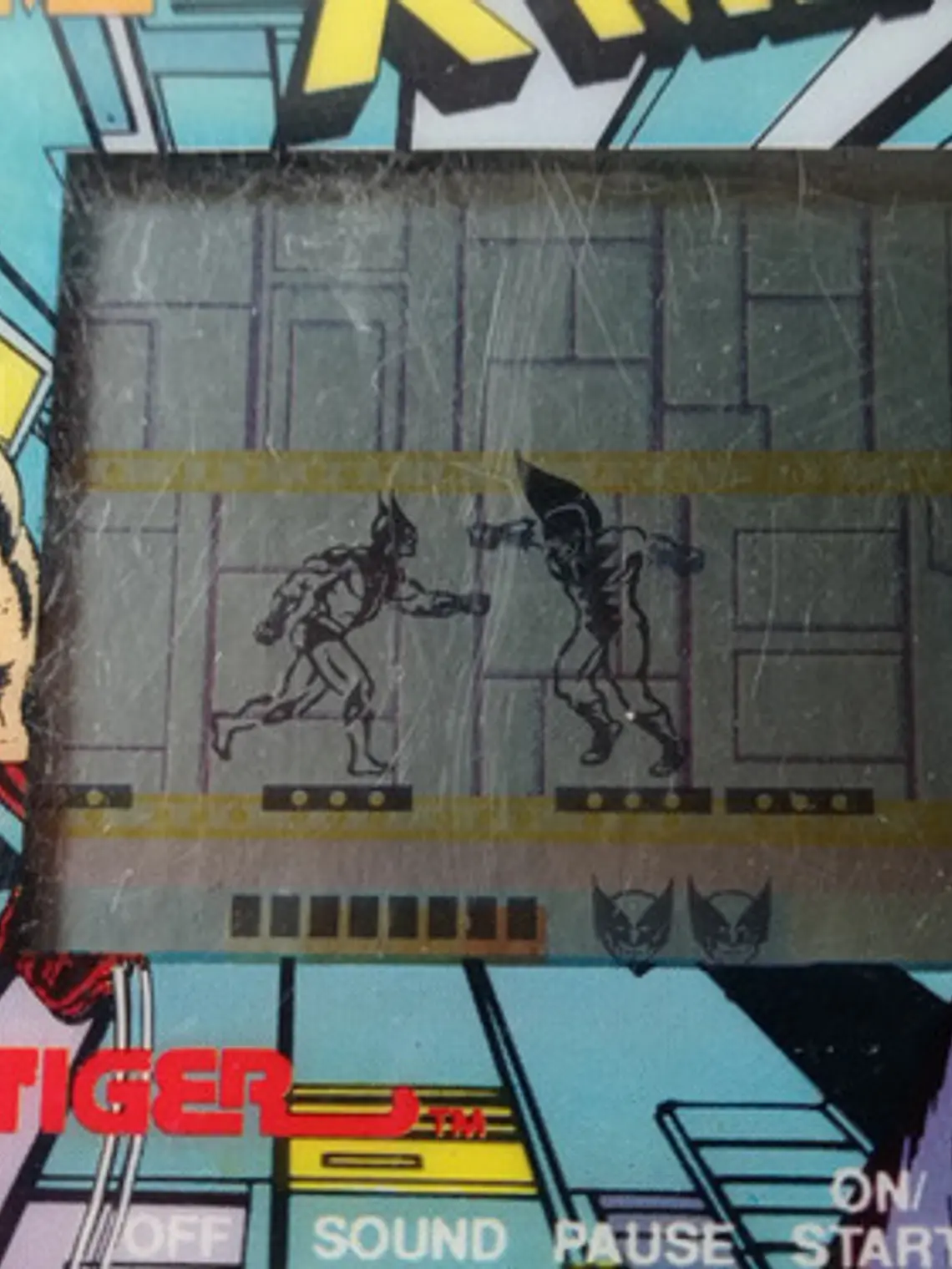 Videojuego X-men 1991 Marvel Tiger Electronics 2