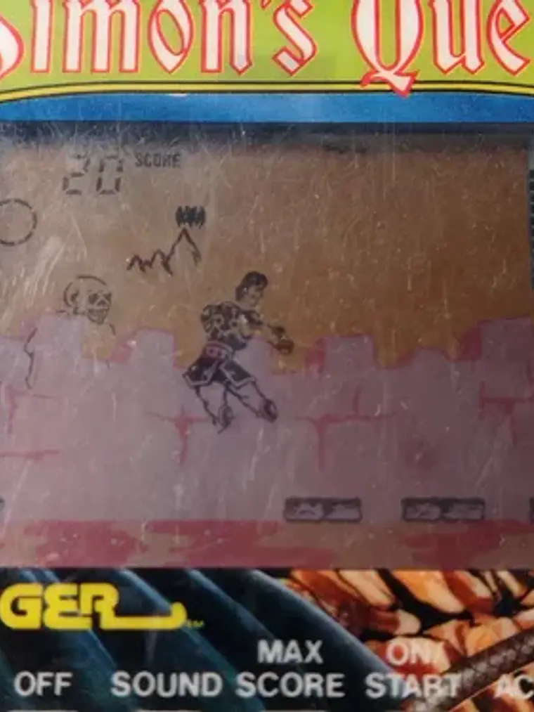 Videojuego Castlevania Ii 1988 Simon Quest Tiger Electronics 2
