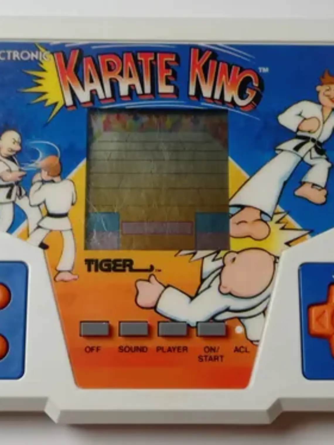Videojuego Karate King 1987 Tiger Electronics 1