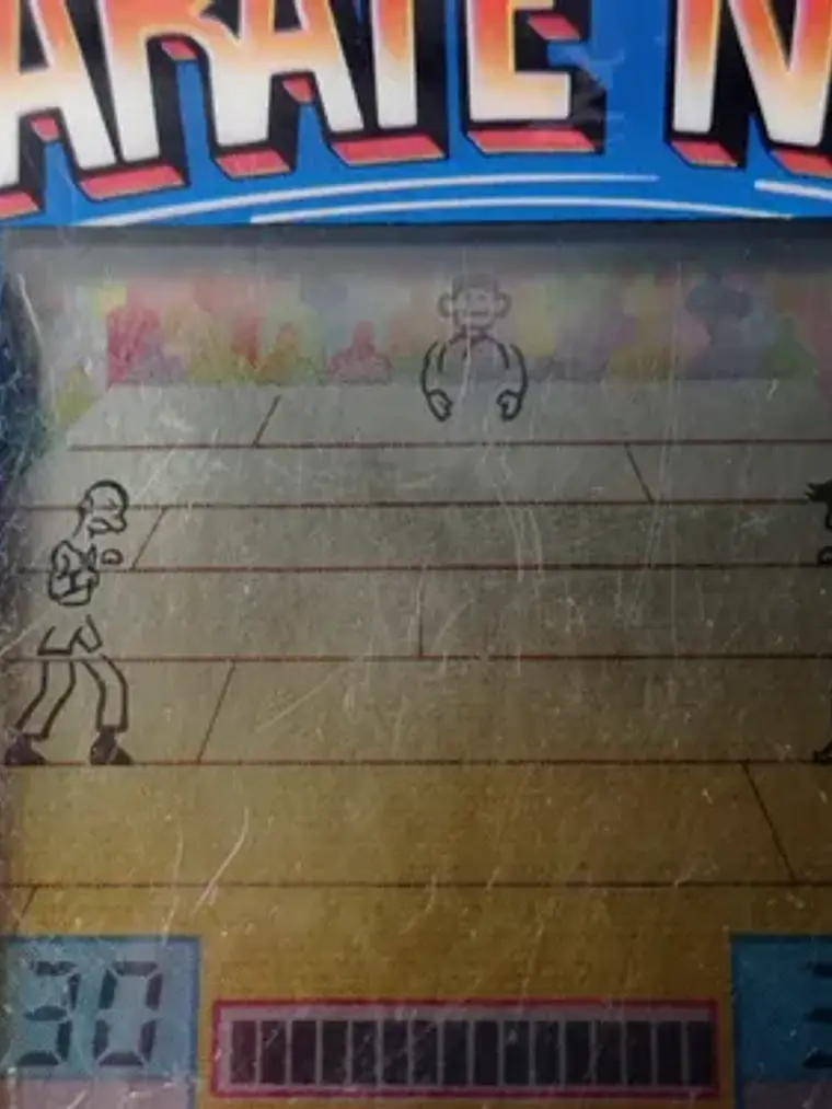 Videojuego Karate King 1987 Tiger Electronics 2