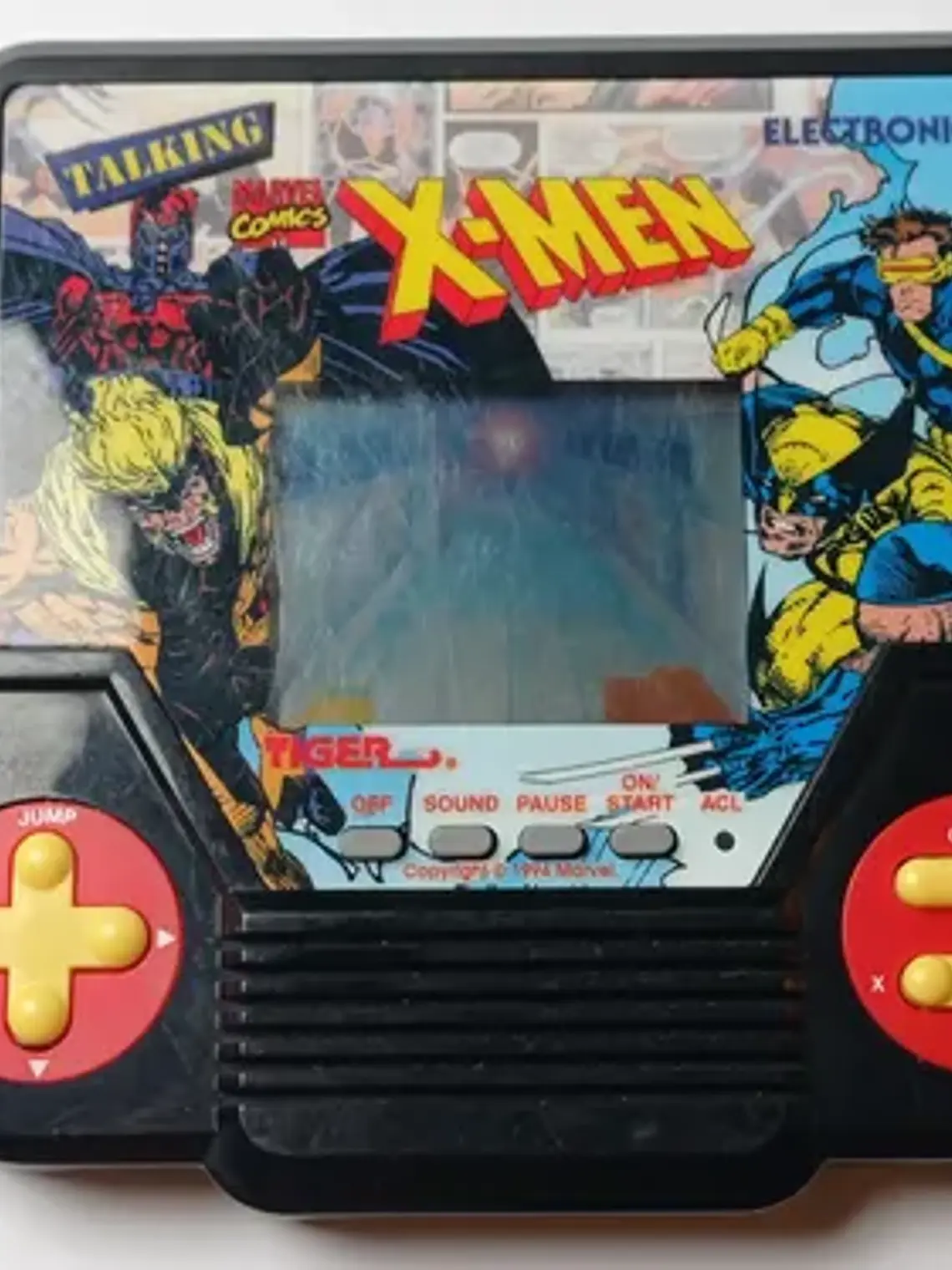 Videojuego X-men 1994 Marvel Tiger Electronics 1