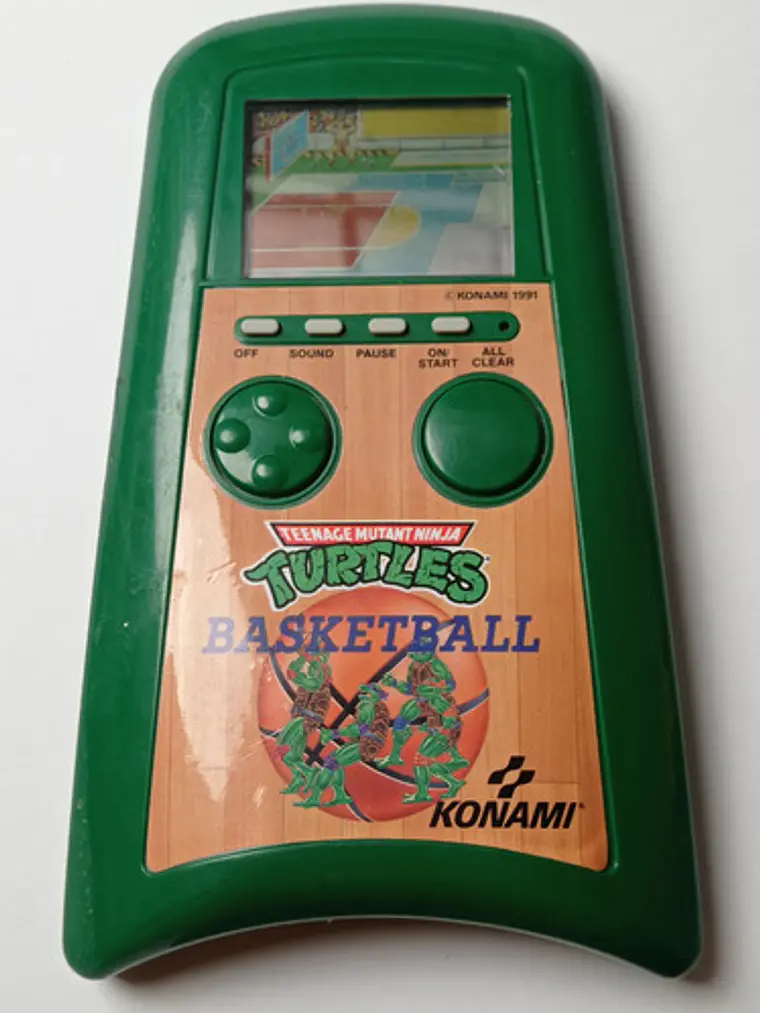 Videojuego Turtles Basketball 1991 Konami Tmnt Ninja 1