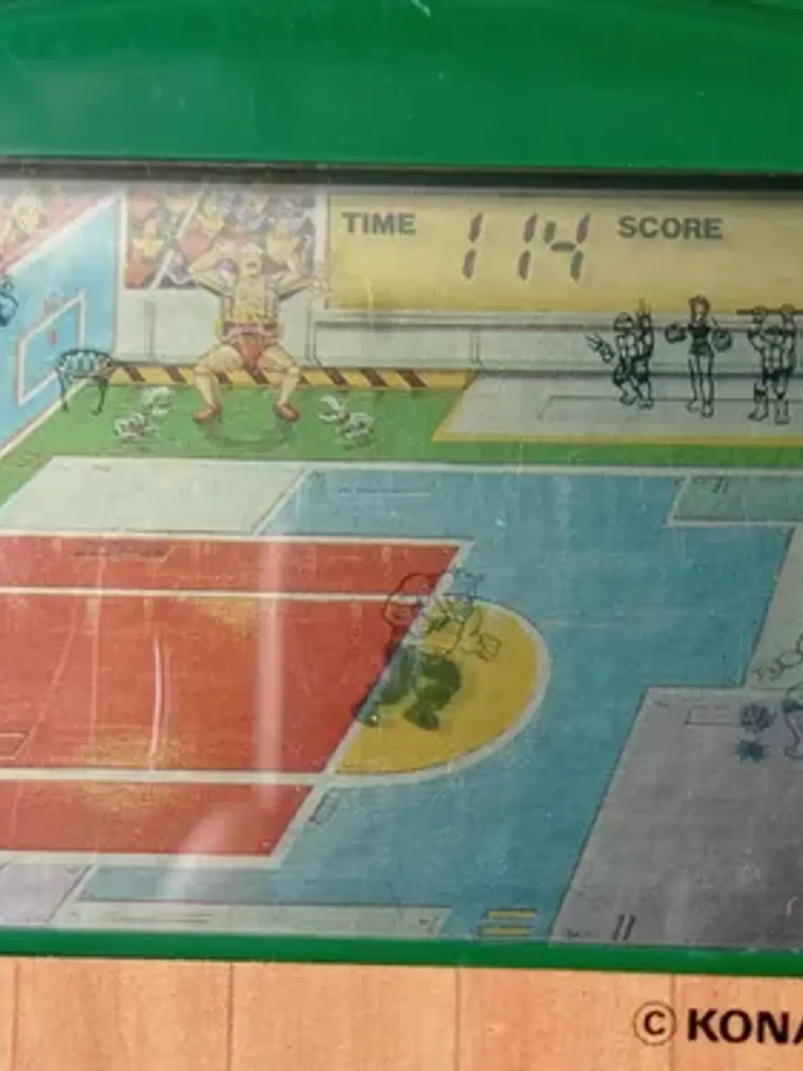 Videojuego Turtles Basketball 1991 Konami Tmnt Ninja 2