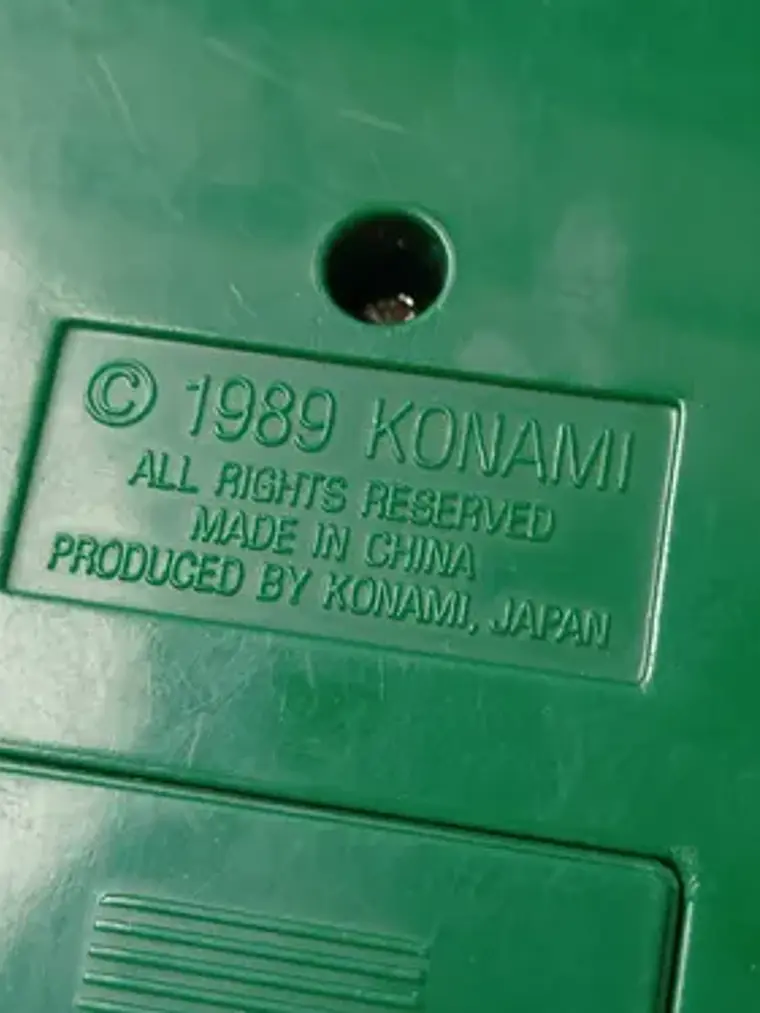 Videojuego Turtles Basketball 1991 Konami Tmnt Ninja 4