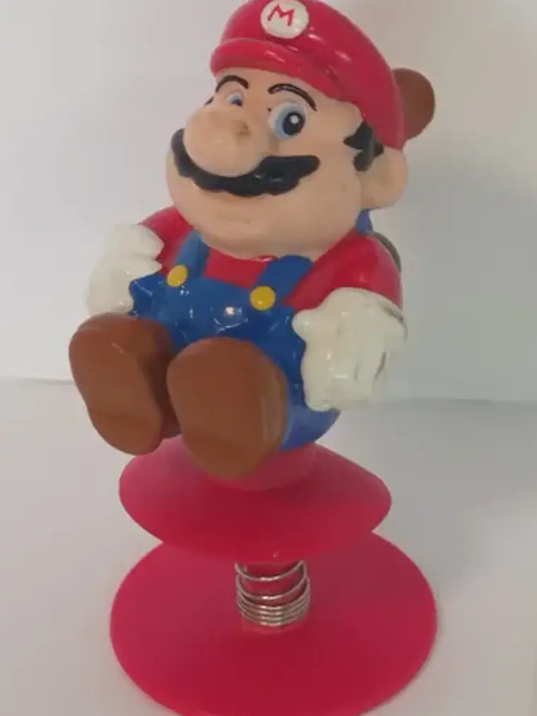 Tanooki Mario 1989 Figura Mini Nintendo Mcd Mario Bros 1