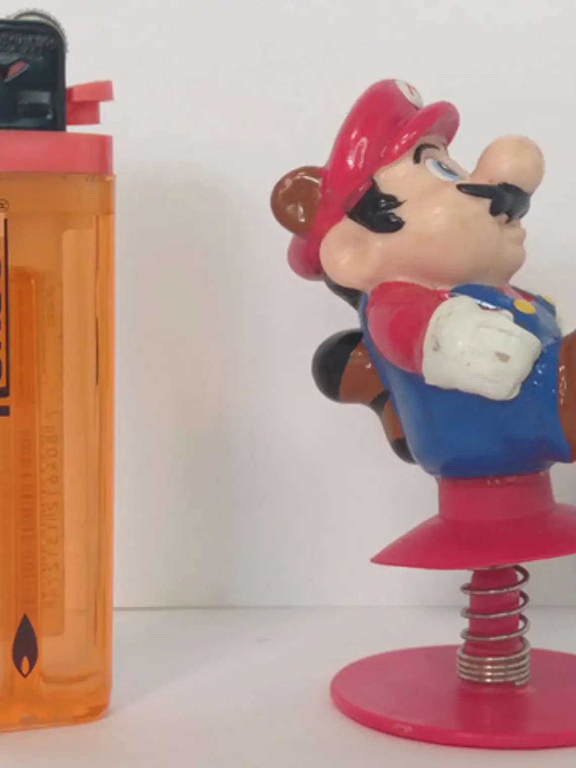 Tanooki Mario 1989 Figura Mini Nintendo Mcd Mario Bros 4
