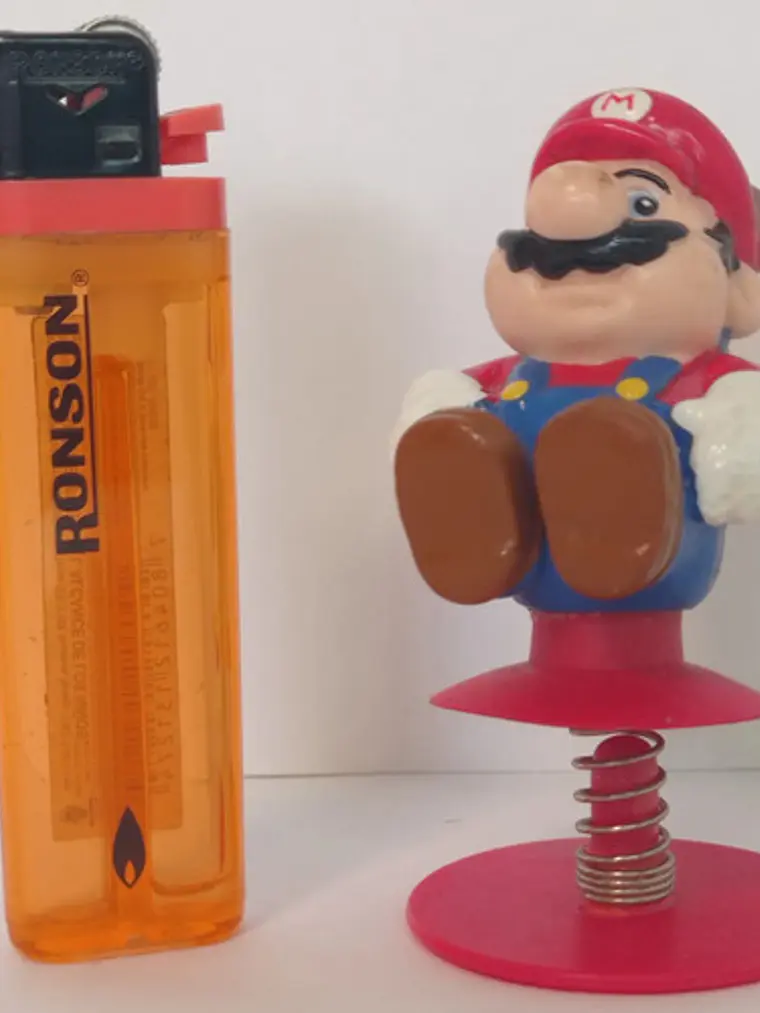 Tanooki Mario 1989 Figura Mini Nintendo Mcd Mario Bros 5