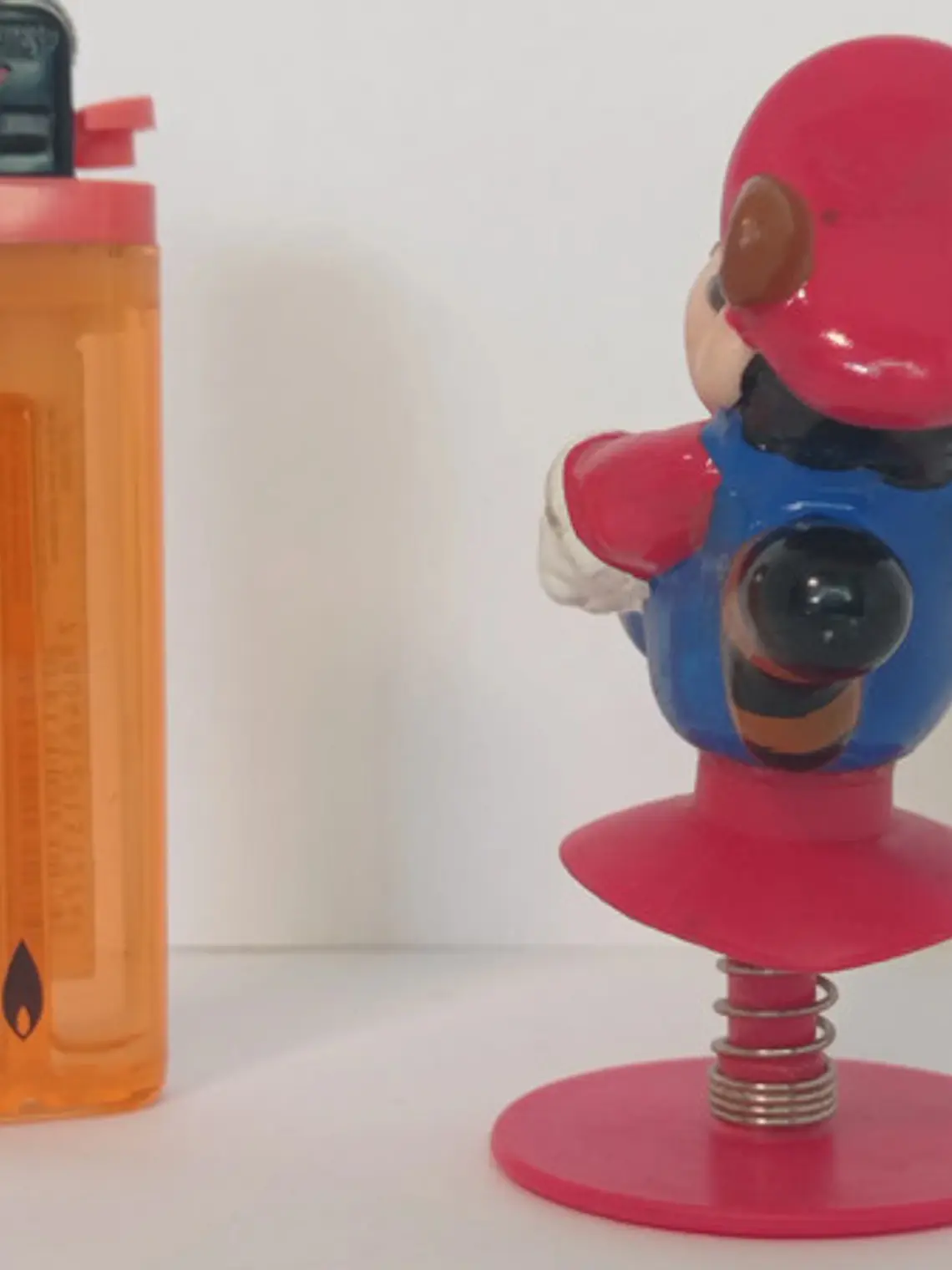 Tanooki Mario 1989 Figura Mini Nintendo Mcd Mario Bros 6