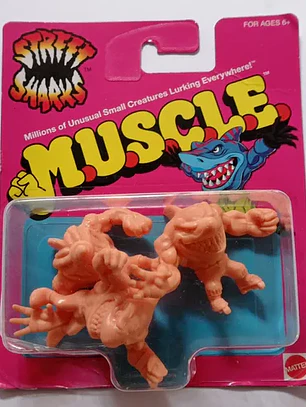 Street Sharks M.u.s.c.l.e Miniaturas Mattel Muscle