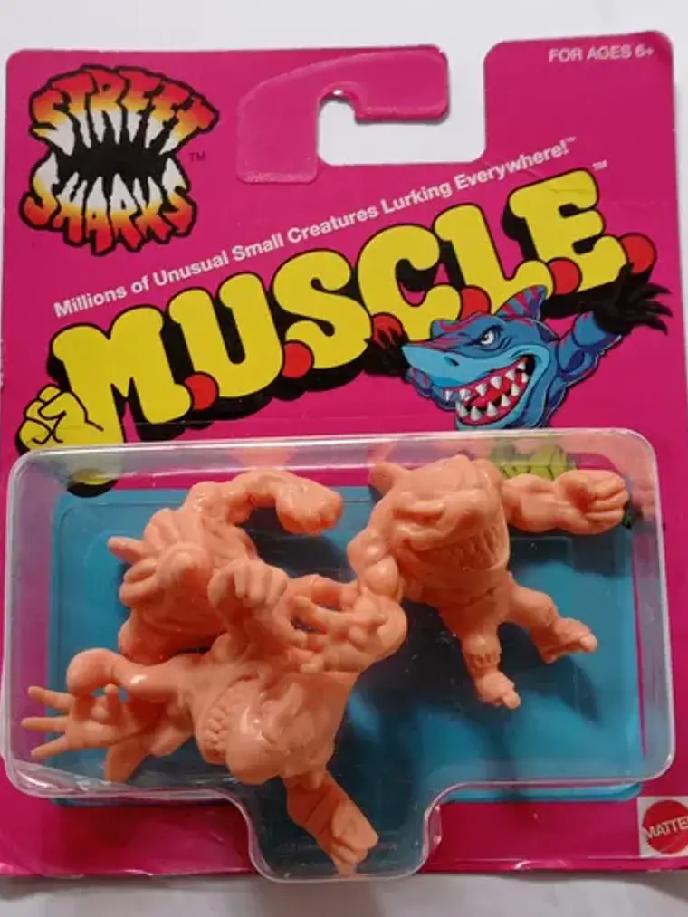 Street Sharks M.u.s.c.l.e Miniaturas Mattel Muscle 1