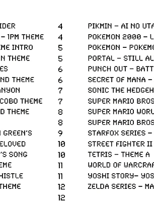 Cancionero Digital (Ingles) para Ocarina de 12 Agujeros Videojuegos